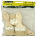 A Richard Tools A Richard Tools 80150 Chip Brush Set; 1.50 x 2 x 2.5 in. - 3 Piece 80150